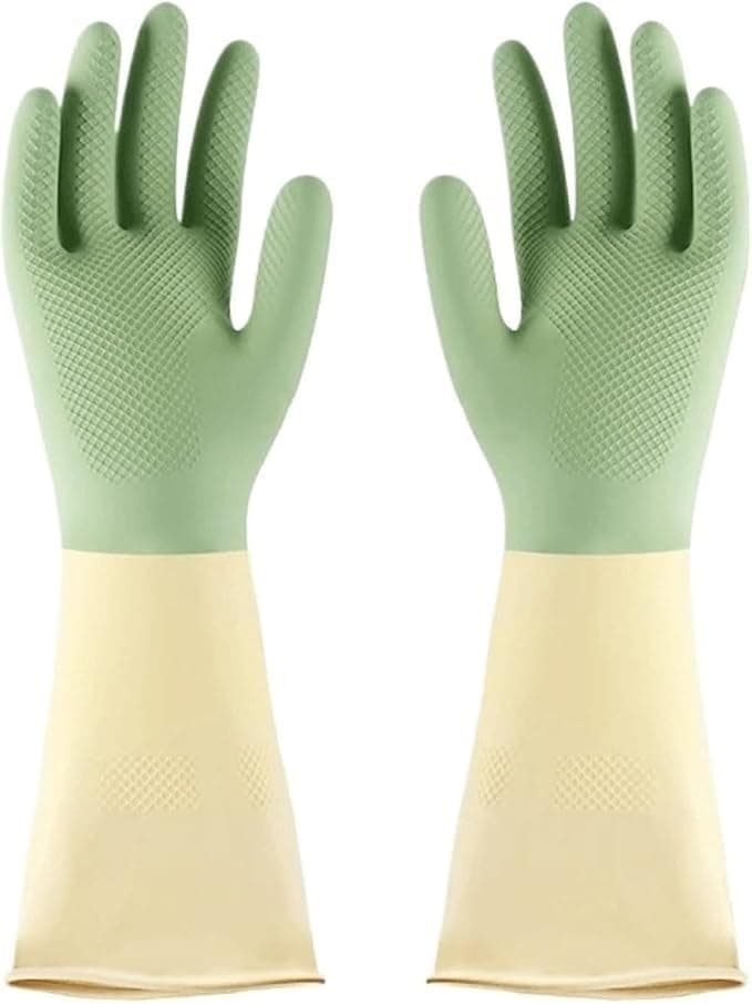 Silicone Dishwashing Gloves for Kitchen Pot Cleaning and Daily Use