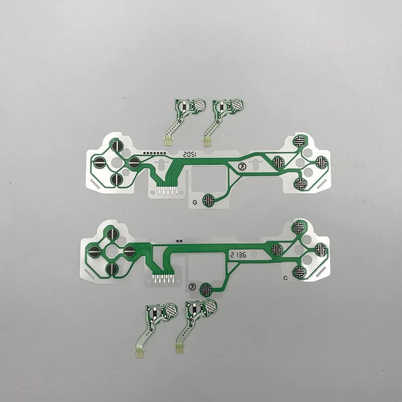 Conductive Film Keypad Flex Cable for PS5 Version 1.0 2.0 Controller Button Ribbon Circuit Board Replacement (Latest V2.0) Screen protector
