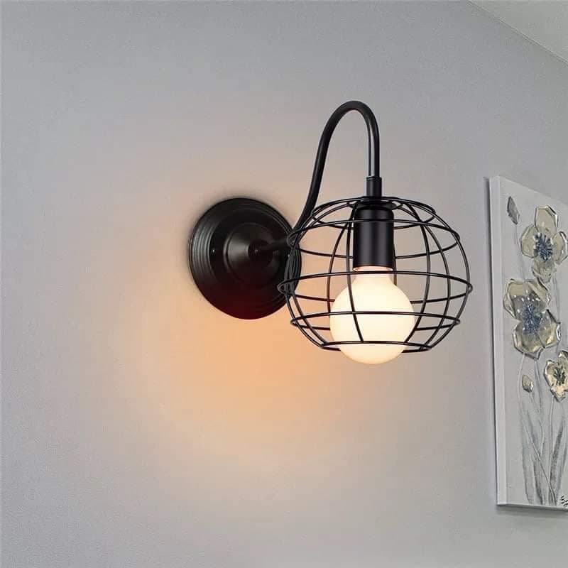 Generic Abalek 1 Bulb Without Bulbs 20x25x20cm Black