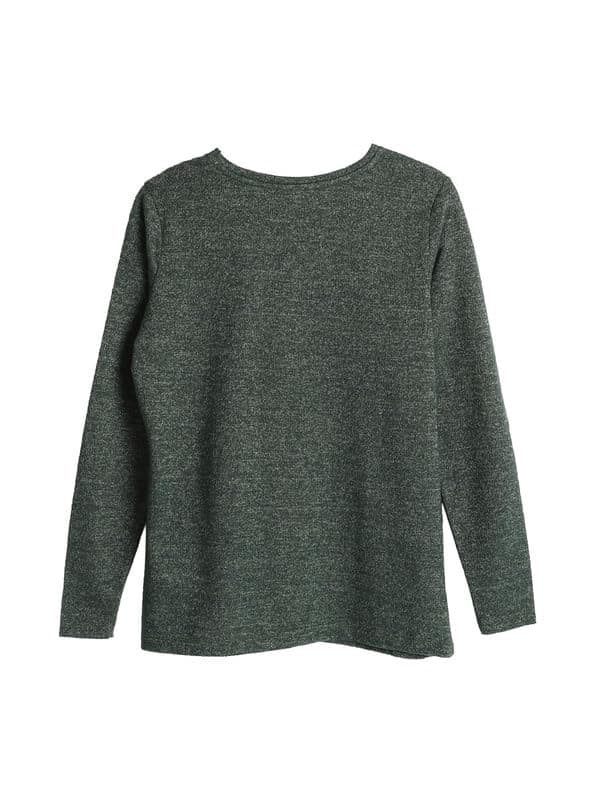 LC WAIKIKI Women Crew Neck Plain Long Sleeve T-Shirt