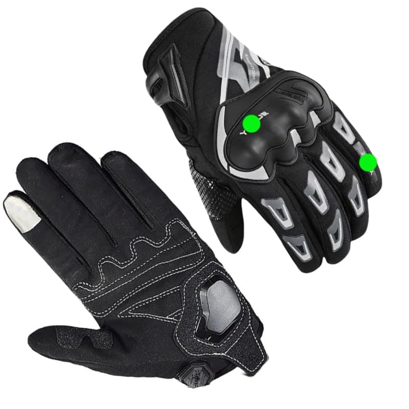 KaberTrade KaberTrade Anti Slip Cycling Gloves for Men and Women, Touch for Cycling, Hiking, Climbing, Outdoor Activities (SU11 L - Code:10465)