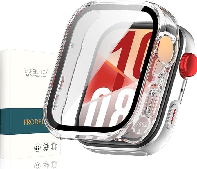 Protective Case (Compatible with Huawei Watch Fit 4) with PC Built Screen Protector Hard Durable Frame Shock and Scratch Resistant Stylish Design Provides Degree Protection For Watch
