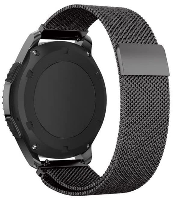 Black,Stainless Steel Bracelet Strap For Samsung Gear S3 Milanese Loop Watchband Watch band