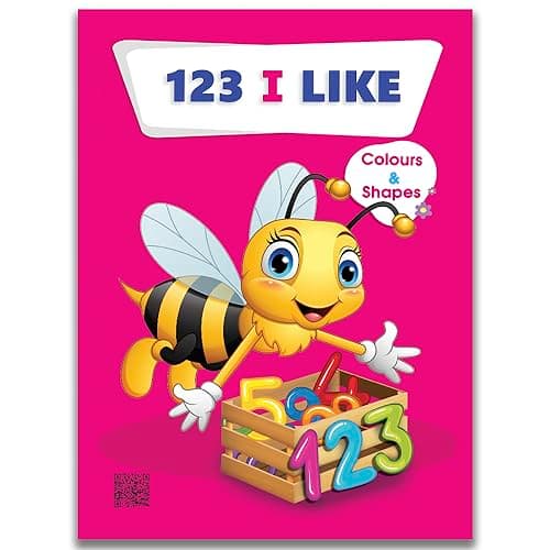 Kids Books | Introductory Books | Foundation Books | Teach Numbers, Colors & Shapes in English | Ages 2.5 to 4 | Large | Coloring, Connecting Points and Fun Exercises