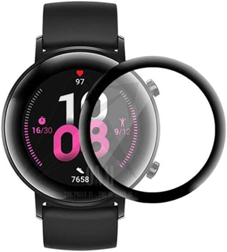 ARROWS Flexible Screen Protector for Honor MagicWatch 2 42mm, HD Clear Protective Film, 3D Curved Edge, Anti-Scratch, High Touch Sensitivity, Easy Installation, Not Glass