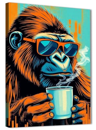 Skills Digital Art Wall Art - Colorful - Wall Art for Living Room, Bedroom, Office Decorations & More - Size (30cm x 40cm)