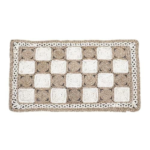 Handmade Wicker Home Rug | Multi-Use Floor Mat | Suitable for Entrances and Rooms NE