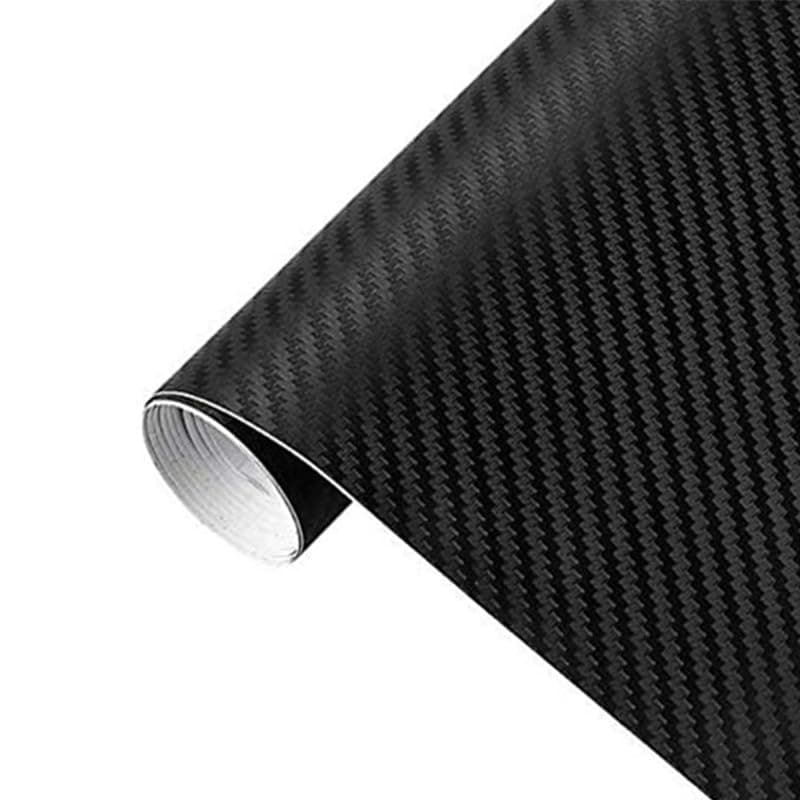 KaberTrade 3D Carbon Vinyl Roll, Self-Adhesive and Waterproof, Perfect for Cars, Laptops, Mobile, Furniture, Crafts (Carbon Black, 2 Meter Length, 60cm Width, Code:2421) by KaberTrade Sticker decal