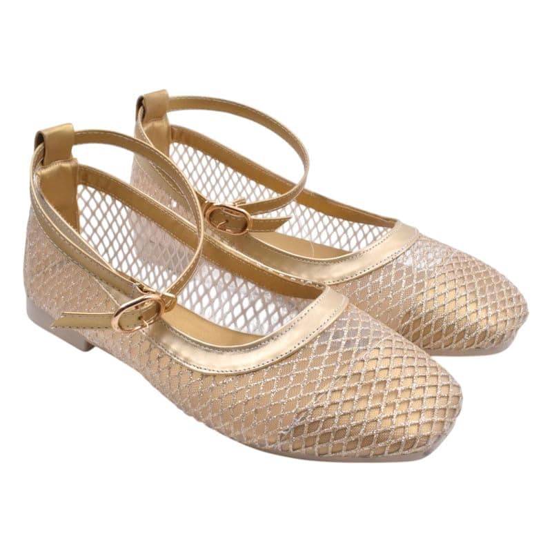 Women's Footwear B&W-W125-Gold-37 Sandal