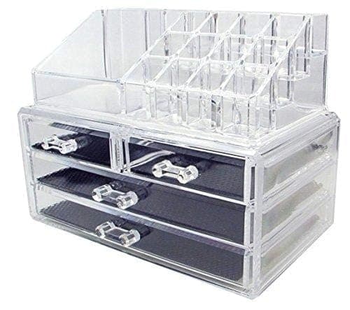 Ikee Jewelry and Cosmetic Storage Display Boxes