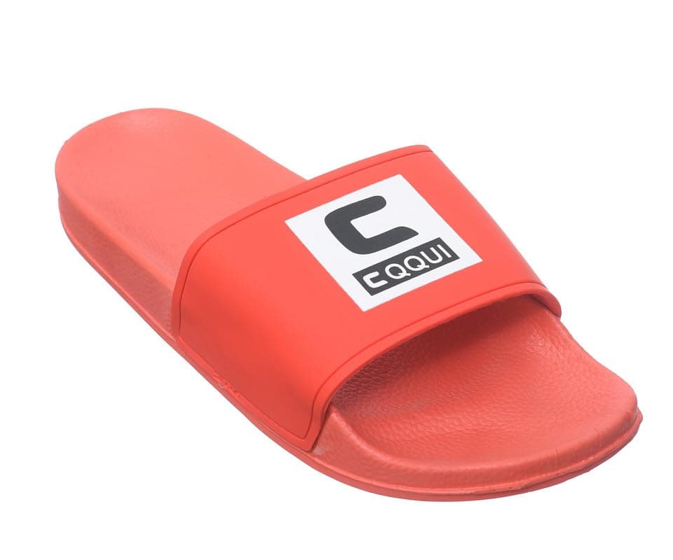 B&W mens B&W-40-Red Flip-Flop Sandal