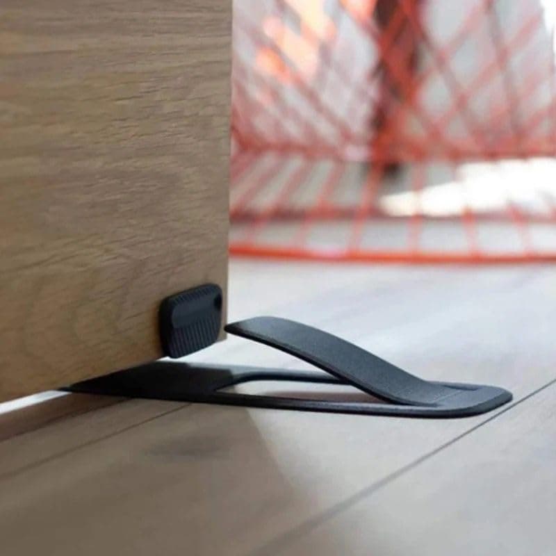 Generic Multi-Function Safety Door Stopper, Innovative Spring Protective Door Stopper Holds Properly Open Door Wedge Holder Doorstop