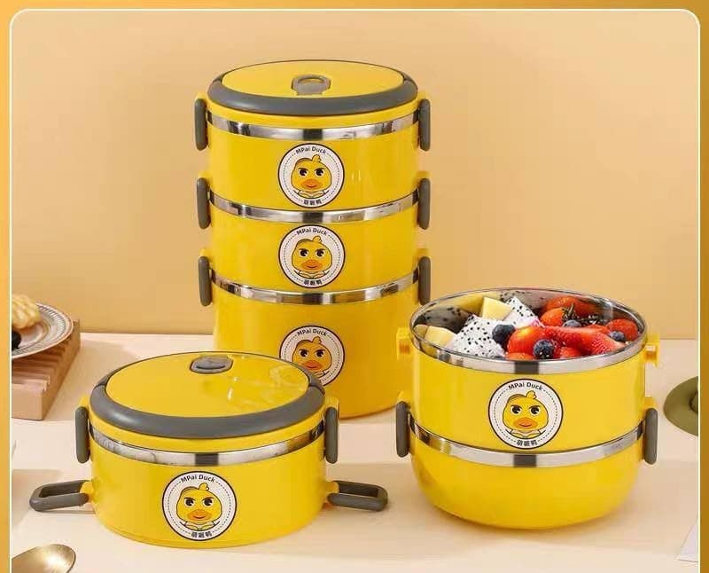 4 Tier Food Container 4 Adwar Lunch Box Egyptian Style Portable Meal Organizer for Work Travel Trips Stackable Compartment Lunch Box Tight Lid Easy Carry Meal holder
