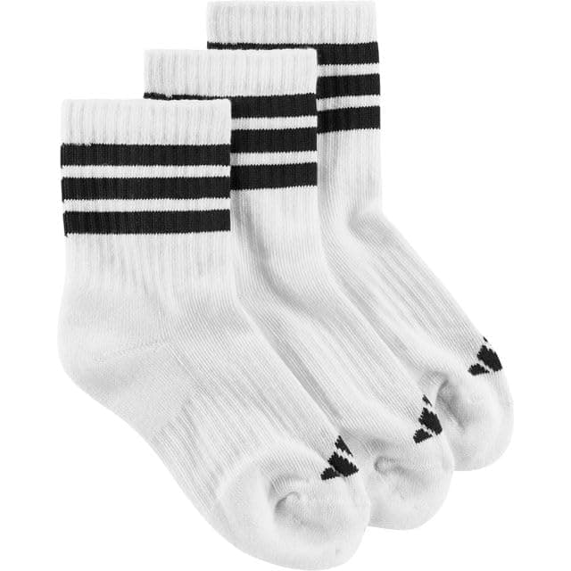 adidas CUSHIONED SPORTSWEAR CREW SOCKS 3 PAIR PACK