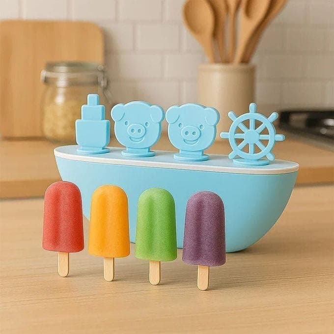 Generic Plastic ice cream mold,Imported,Multiple colors, .ri