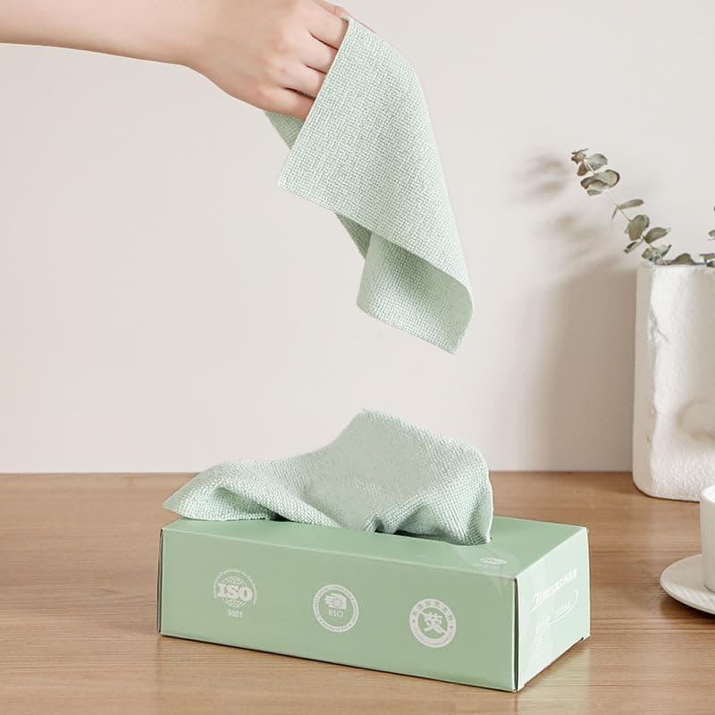 Kitchen Towels 20 Pcs 20x20cm Washable Kitchen Towels Highly Absorbent Daily Use Practical Cloth Towels | By Generic Paper towel