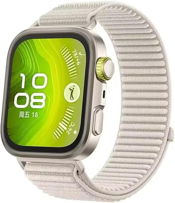 Sports Nylon Braided Loop Strap for Huawei Fit 4 Pro/Fit 4 | 3 Official Comfortable Bracelet For Huawei Watch Fit3 / Fit4 / Fit4 Pro Strap Bracelet Watch band