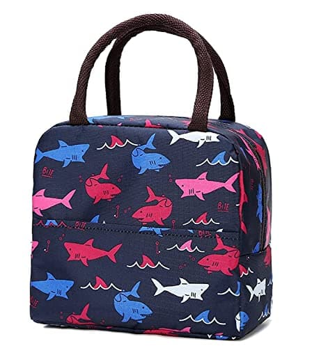 Thermal Insulated Lunch Bag Foil Lined Food Carrier for School and Work