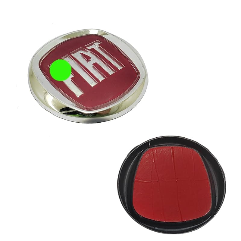 3D Car Stickers and Emblems, Replacement for Lost and Damaged Tag (Compatible with Fia?T, Some Models, Size 9.5 cm, Code :6620) - KaberMisr 2020 Vehicle emblem