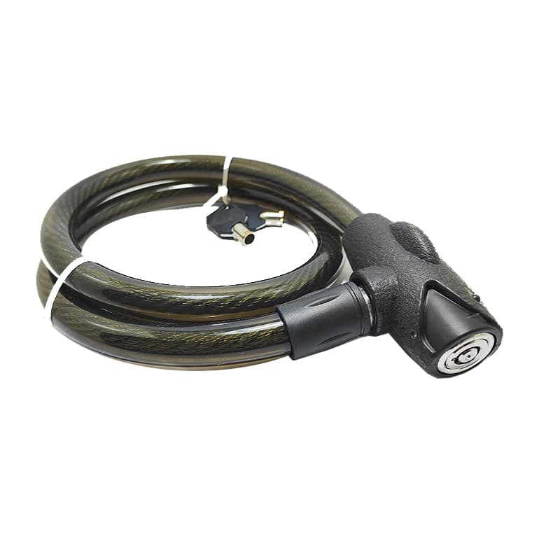 KaberMisr 2020 Bicycle Lock, Motorcycle, Scooter Lock, Universal and Durable Strong for Bike, Motorcycle and More (Black, Length 98cm, Code:9494)