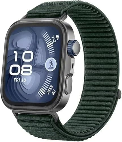 Sports Nylon Braided Loop Strap for Huawei Fit 4 Pro/Fit 4 | 3 Official Comfortable Bracelet For Huawei Watch Fit3 / Fit4 / Fit4 Pro Strap Bracelet Watch band