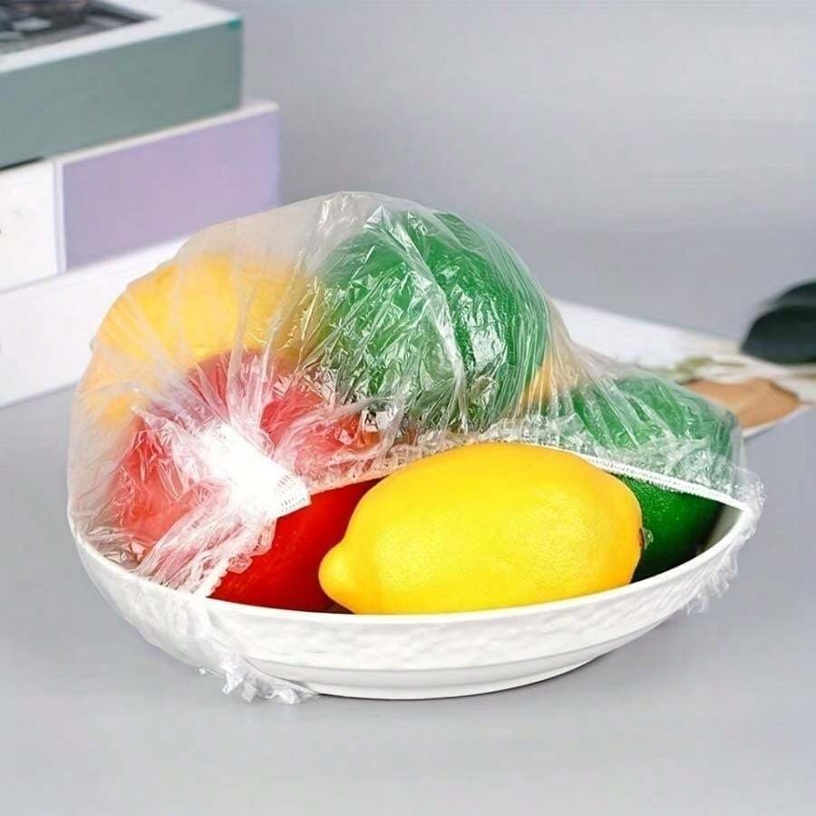 Universal Food Storage Elastic Covers Reusable Fresh Keeping Wrap Bags