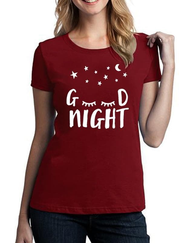 Print Online Short Sleeve T-Shirt -C158