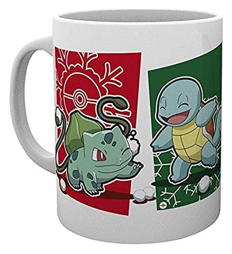 GB eye Pokémon Snowball Starters Christmas Mug Drinking cup
