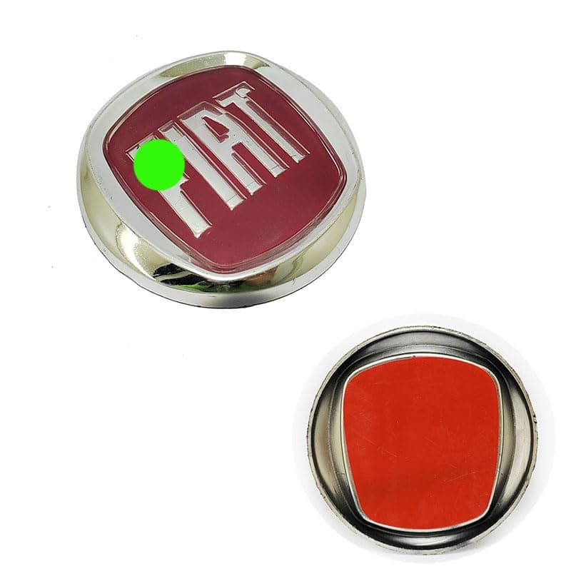 3D Car Logo Sticker Decal Sticker Car Emblem Badge Basic Replacement (Tag Compatible with Fia?T, Rear Tipo and Some Other Models, Size 8.5 cm, Code :6517) - KaberMisr 2020 Vehicle emblem