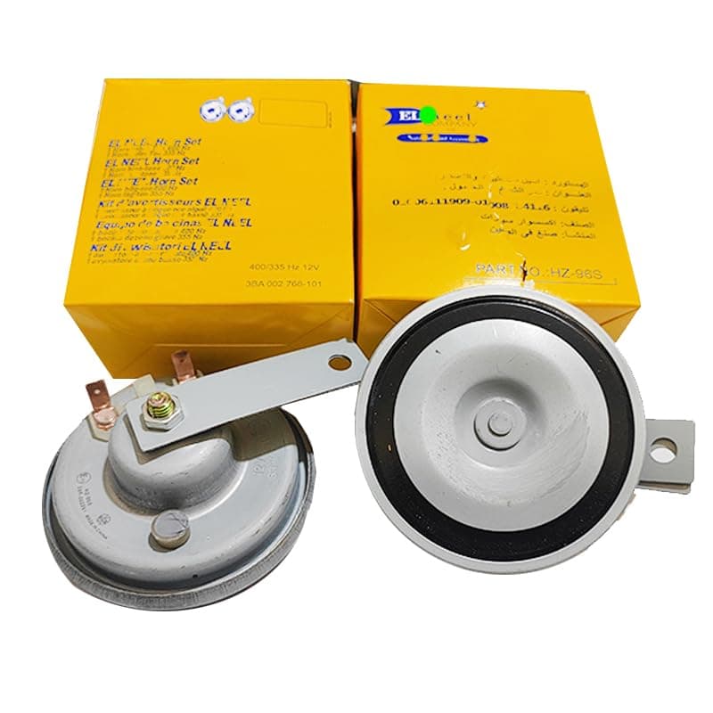 Klax Car 12 Volt 2 Piece - High Sound and Premium Quality for Cars and Bikes (Clax Nile, Code :8585) - KaberTrade Vehicle horn