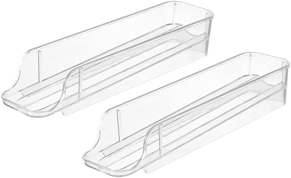 Clear Egg Holder for Fridge 3-Piece Storage Box Set Space Saving Trays Basket