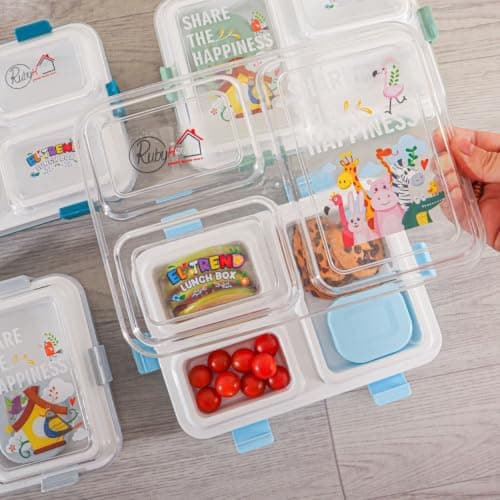Lunch Box - Airtight Meal Box | Suitable for School, Work, Gym