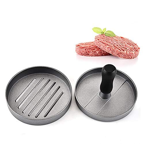 Tidyard Burger Press Patty Maker Hamburger Maker Non-stick Zinc Alloy Presser for Barbecue Grilling Home