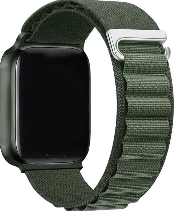X mob Trail Loop Nylon Strap for Watch Ultra 2 & Series 10/9/8, 44/45/49mm, Breathable Watch band