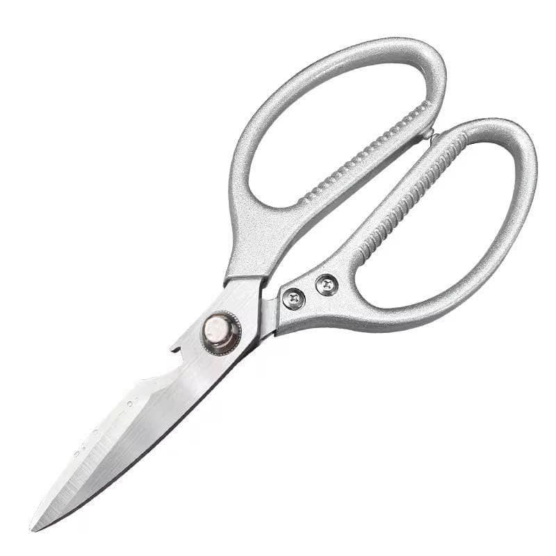 Kitchen Scissors, Heavy Duty Stainless Steel Shears for Cutting Vegetables, Poultry and Foods, Strong and Durable Design with Comfortable Grip, Suitable for Everyday Kitchen Use and Food Preparation
