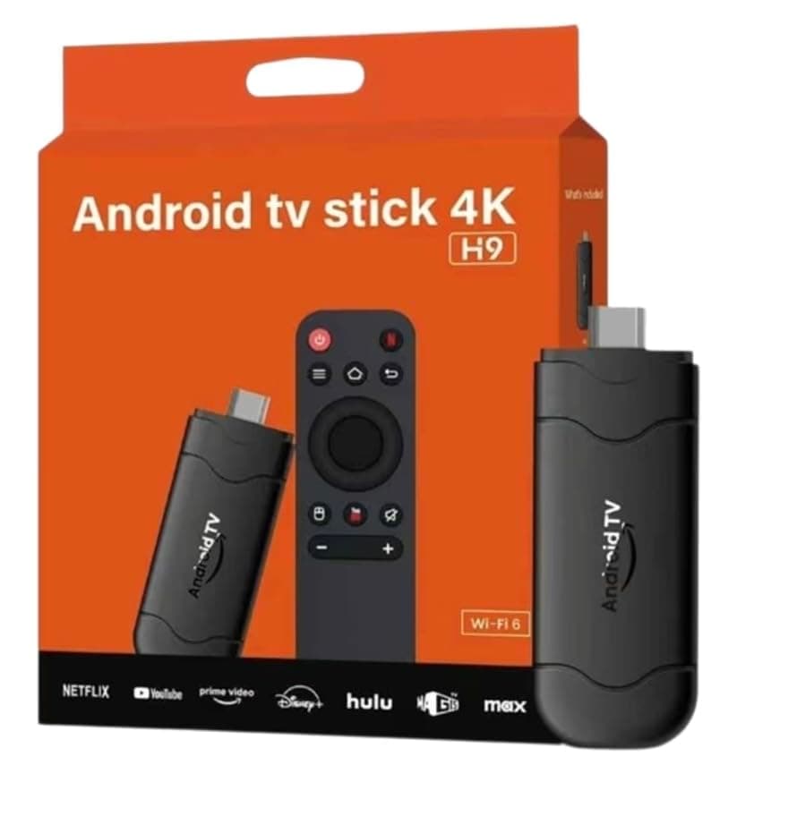 Remote Control for H9 Ultra HD TV 4K - TV Stick Media Streaming Remote Control, Type-C Streaming Media Player