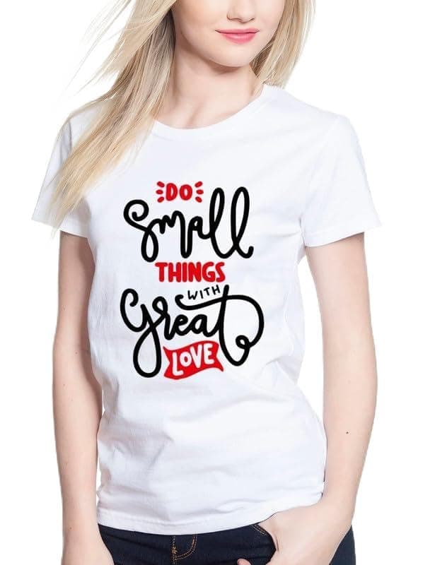 Print Online Short Sleeve T-Shirt -C311