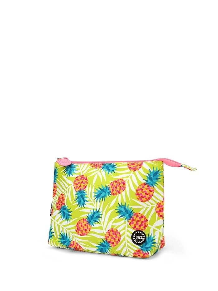 Cubs Yellow Pineapples Medium pouch Coin purse pouch