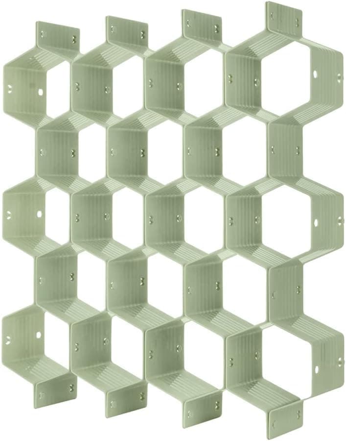 Large Honeycomb Drawer Divider Organizer for Socks Underwear Accessories