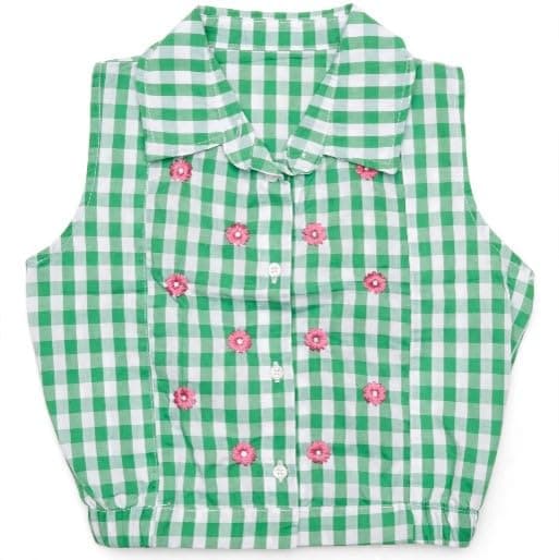 lovely land Girls Blouse flower printted Classic Shirt