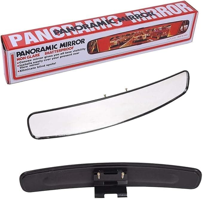 Universal Car Rearview Mirrors 43cm Interior Clip On Wide Angle Panoramic Rearview Mirror - sa car Vehicle mirror