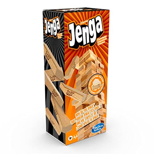Hasbro classic jenga block game - 6 years & above Tabletop game
