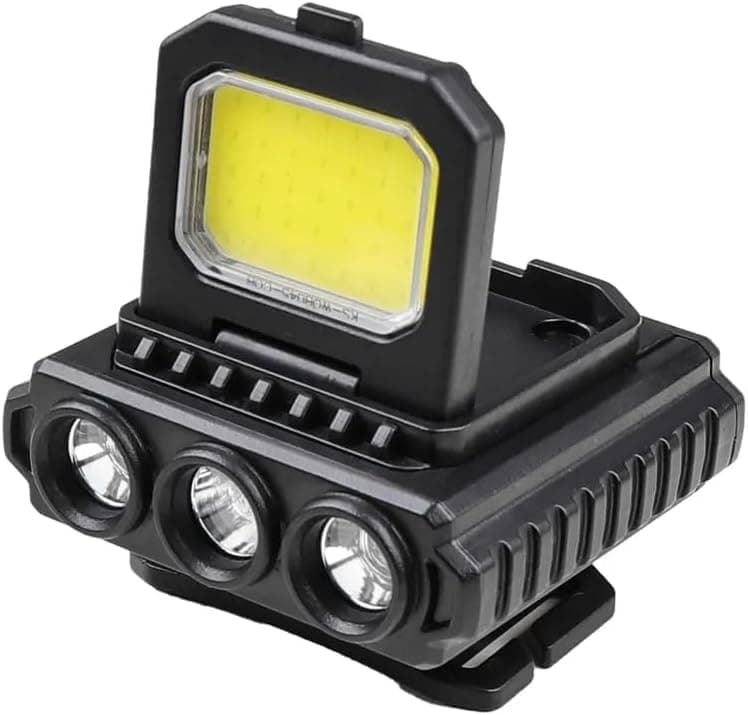 Rechargeable LED Headlamp with Motion Sensor, Wide Beam High Brightness Headlamp, Waterproof Head Lamp with Adjustable Strap Flashlight