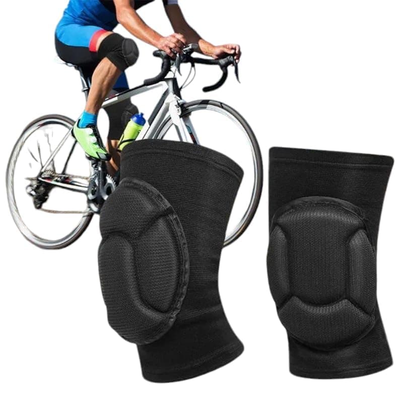 Anti Slip Knee Brace, Soft Breathable Knee Pads, Knee Compression Sleeve Support for Dance, Wrestling, Volleyball, Basketball, Running, Football, Running, Cycling