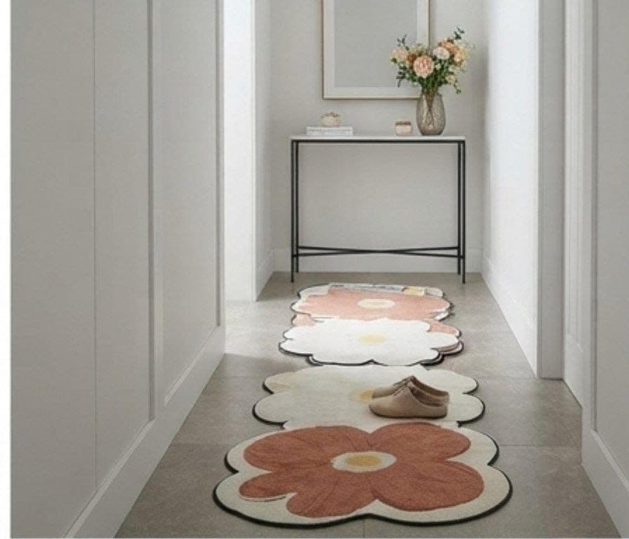 Rug Set of 2 – Practical Floor Mats for Home Use, Entryways and Decor