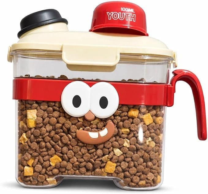 Snacks Cereal Storage Container with Airtight Lid and Side Lock 2.8L Food storage container