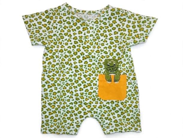 lovely land Baby Boys Salopette whit flower print on the pocket Shapewear Bodysuit (pack of 1) Overalls