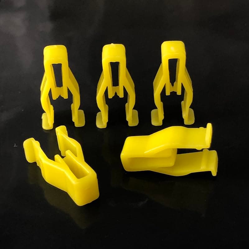 10 Pcs 21mm x 9.5mm Car Cassette Frame Dashboard Fastener Clips Dashboard Center Console Pins High Quality Plastic