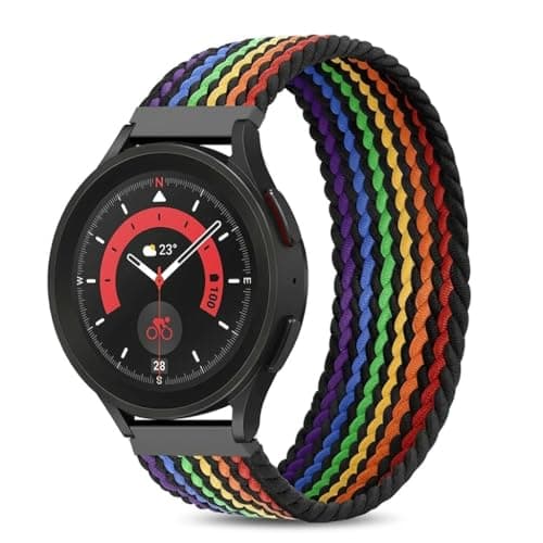 Silicone Band Compatible with Huawei Watch GT6 41mm | GT5 41mm | GT4 41 mm 2025, 18mm New Soft Silicone Loop Strap, Soft Breathable Wristbands No Gap for Women Men Small Size