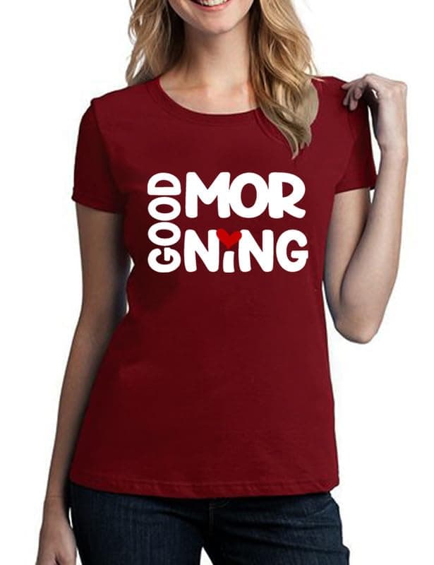 Print Online Short Sleeve T-Shirt -C151